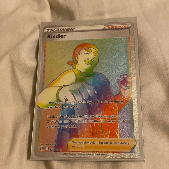 Kindler rainbow rare Pokémon card - Picture 1 of 1